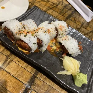 food, sushi and sashimi