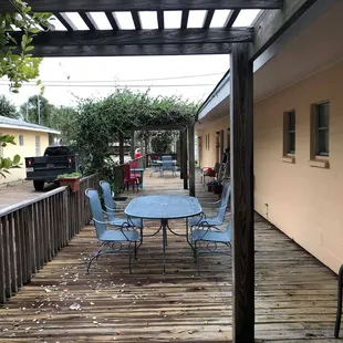 Front deck