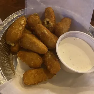 Poppers with some fire ranch!!!!