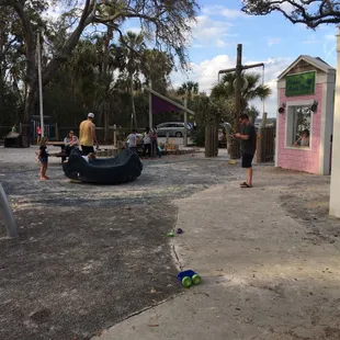 Plenty of room to run around, large sand pit area with water play