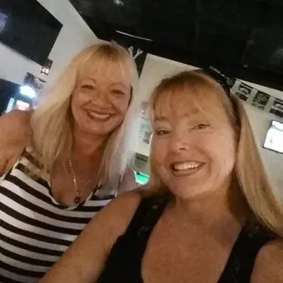 Us!  Marie's on Capt Morgan's lap  ;-)