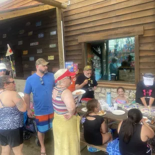 Cabanas are perfect for that of group parties