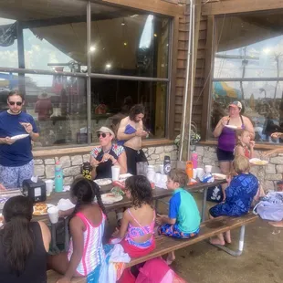 Cabanas are perfect for that of group parties