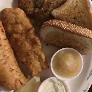 Friday Fish Fry with legit potato pancakes!