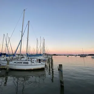 Boat, water and sunset