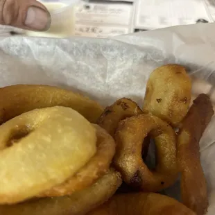 Onion Rings $7
