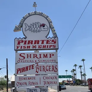 a sign for a restaurant