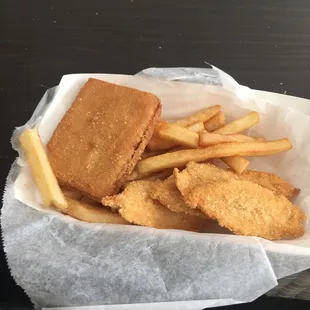 fish and chips, seafood, food, fish