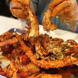 Pirate King Combo Menu w/ Pk Sauce