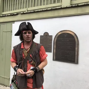 Pirates of the Quarter walking tour in New Orleans! A fun time!