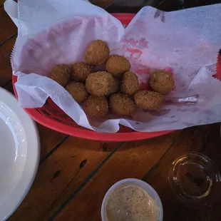 Crab bites w/ in-house made sauce
