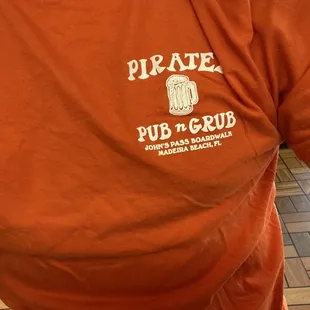 Def grab a shirt!