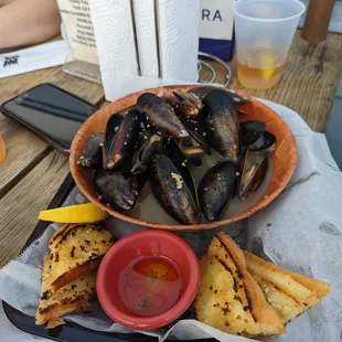 oysters, oysters and mussels, shellfish, food, mussels