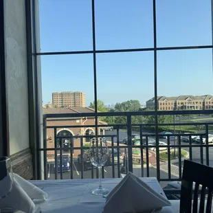 Pretty view of downtown