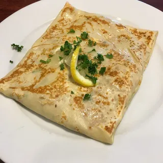 Smoked Salmon Spread Crepe