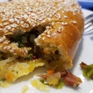 Cabbage and Bacon Piroshky