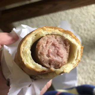 Polish Sausage in a Bun Piroshky