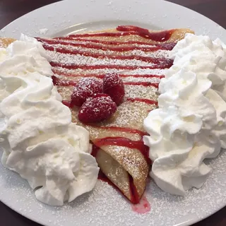 Raspberry Crepe