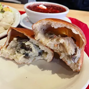 Potato and Mushroom Piroshky (Vegetarian)