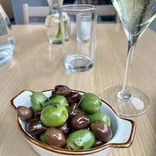 Mixed Olives on Happy Hour