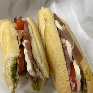 Prosciutto Caprese Sandwich