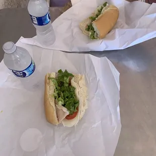 Turkey and Cheese Sandwich