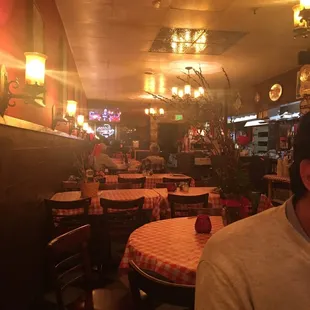 a man sitting at a table