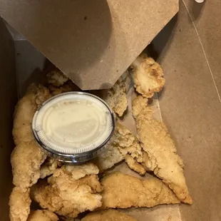 Boneless wings - best damn chicken in the state