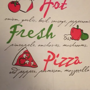 Pisa Pizza is always fresh and delicious! The guy who makes the pizza does an excellent job!