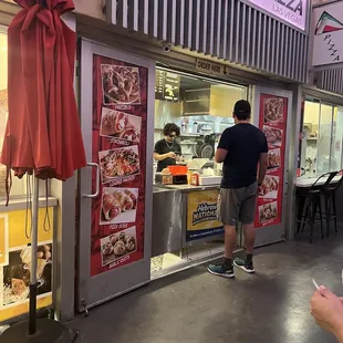 Not to just us, but he makes you stand there and wait as he changes the music on his phone and texts.