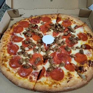 Pepperoni and Sausage Sausage