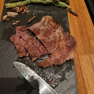 It's supposed to be A5 Wagyu filet mignon!!! Clearly not a filet