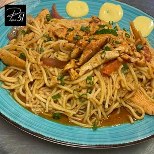 Tallarin Saltado Shrimp