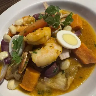 Escabeche de Pescado y Camaron
