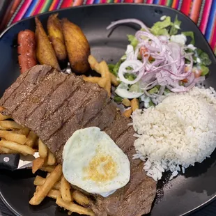 Bistec a lo pobre