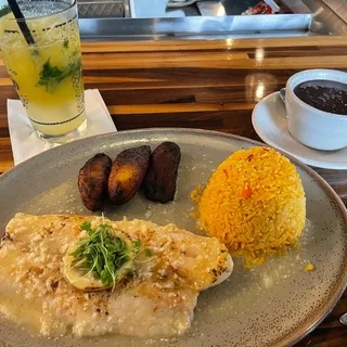 Pan Seared Grouper Lunch