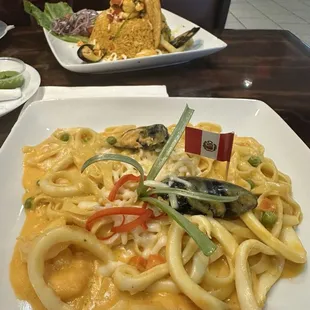 Linguini Pisco mar
