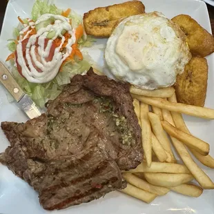 Churrasco a lo pobre