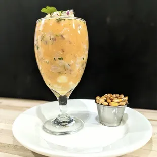 Leche de tigre pisco