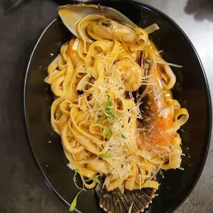 Fettuccine Frutos de Mar