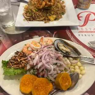 l  41) Ceviche Mixto  55) Arroz Chaufa