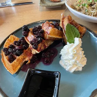 Blueberry Waffles