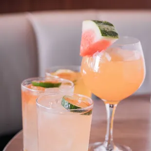 drink, sushi and sashimi