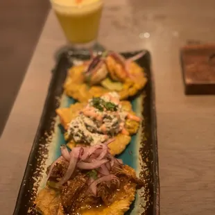 Tostones Sampler