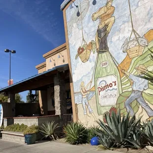 Outside patio section.