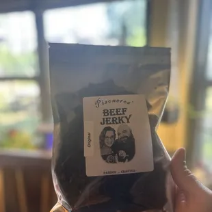 They also make their own BEEF JERKY
