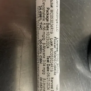 What I got GARBAGE WEED from a GARBAGE place.