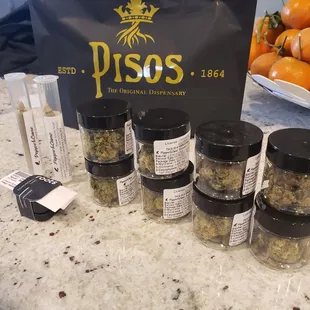 An ounce with some pre rolls and wax