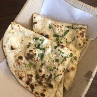 Garlic Naan Bread