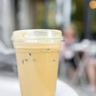 Pistachio Latte w/ Oat Milk ($7.50 + $0 Oat Milk Tax)